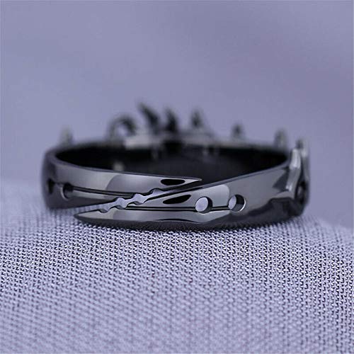Anime Meliodas Black Dragon Finger Ring Fashion Rings Adjustable Cosplay Props #TOP3
