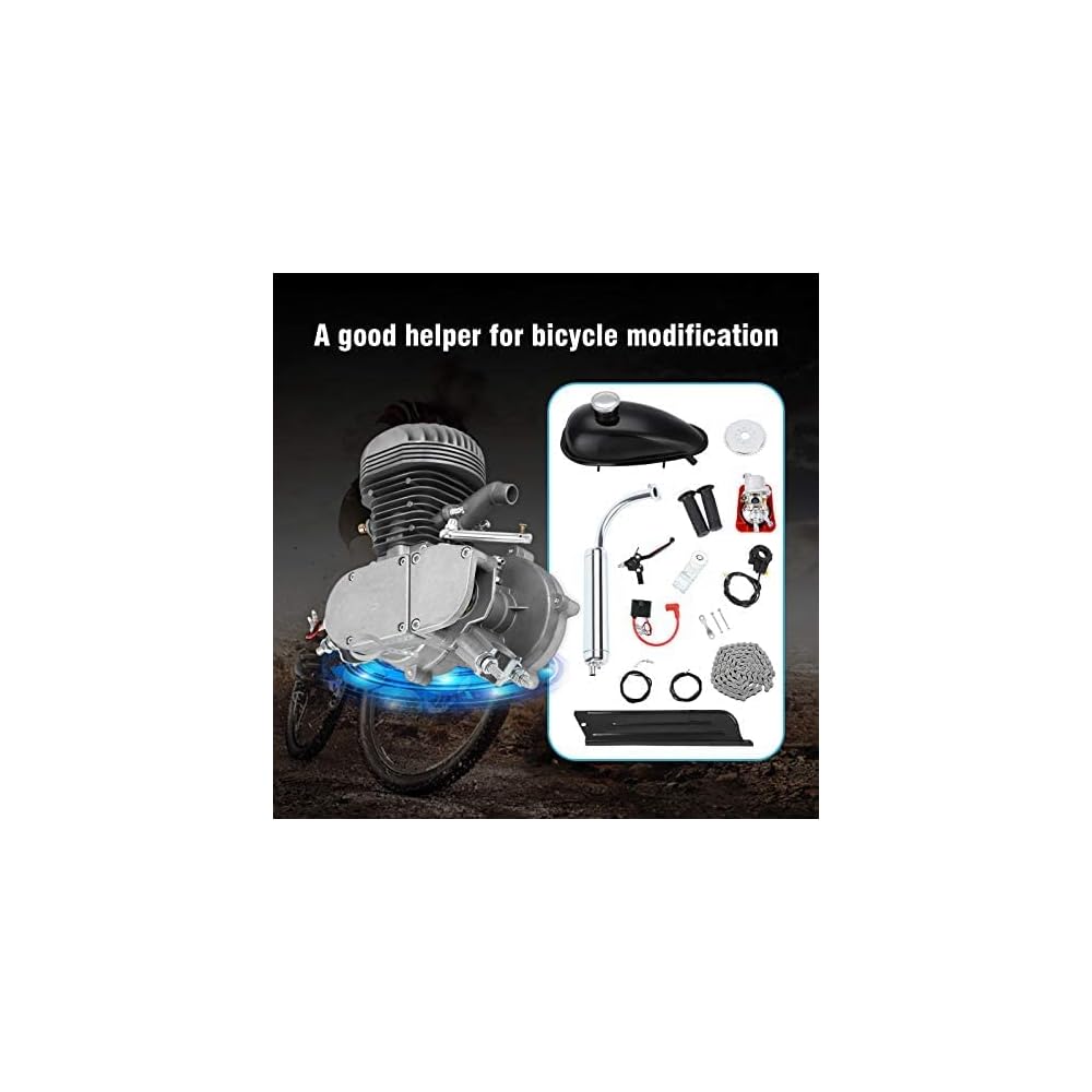 Buy RibasuBB Bicycle Motor Kit, 100cc 49cc 2 4 Stroke Bicycle Engine