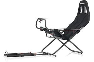 Playseat Challenge Sim Racing Cockpit: Foldable, Adjustable, and Ideal for High Performance