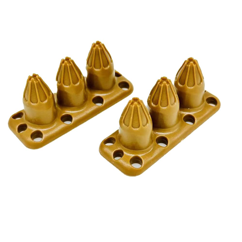 3 Pairs Tactical Boot Stud Self-Defense Defensive Combat Shoe Buckle Kuba Kick Style Self Defense Boties