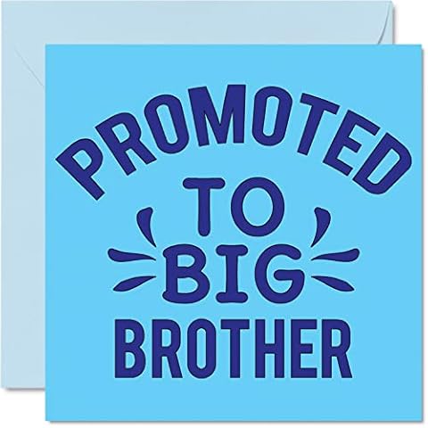 Promoted To Big Brother Baby Card Cover