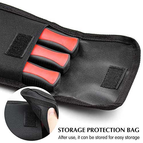 ALFFREUDE Reifenheber Reifen Montiereisen 3pcs Reifenheber montierhebel Werkzeug 3pcs Rad Felge Protektoren, Tire Spoons Lever Iron Tool Kits für Fahrrad Motorrad