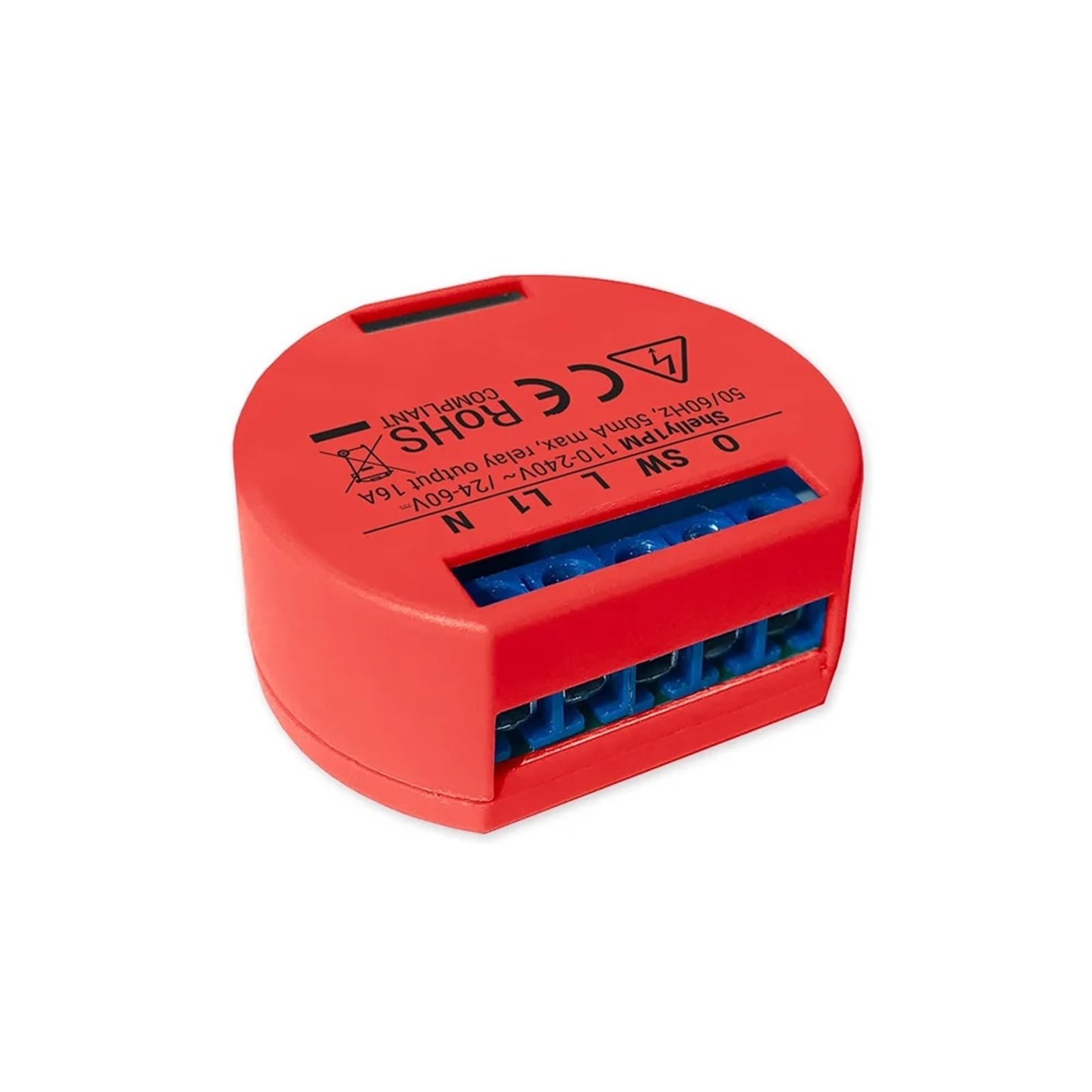 Commutateur de relais WiFi 1PM avec suivi de consommation électrique 3.5 kW