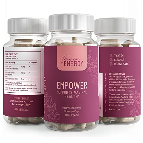 Empower-Kegel - Productos de ejercicio para mujeres píldoras naturales de ajuste vaginal rejuvenecimiento íntimo refrescante reparación para un