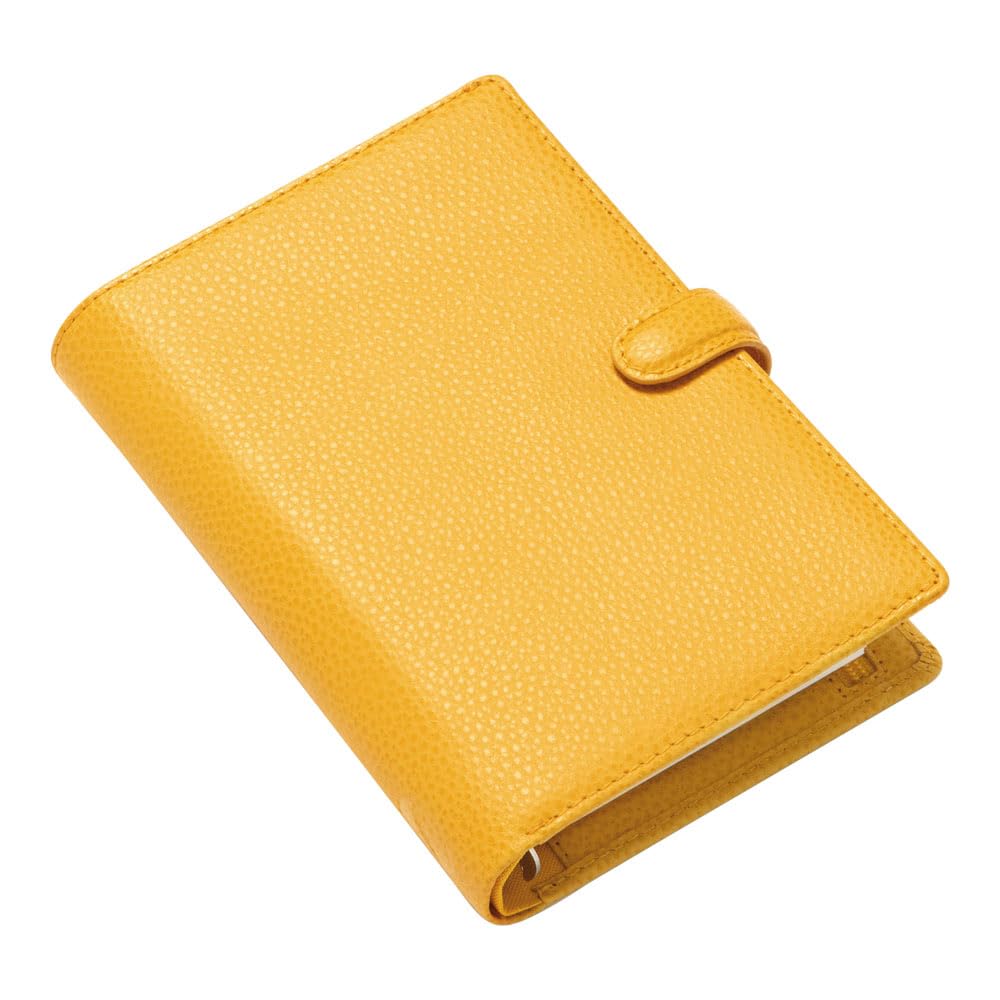 Filofax Finsbury Personal Size Mustard Traditional Grain - View #13