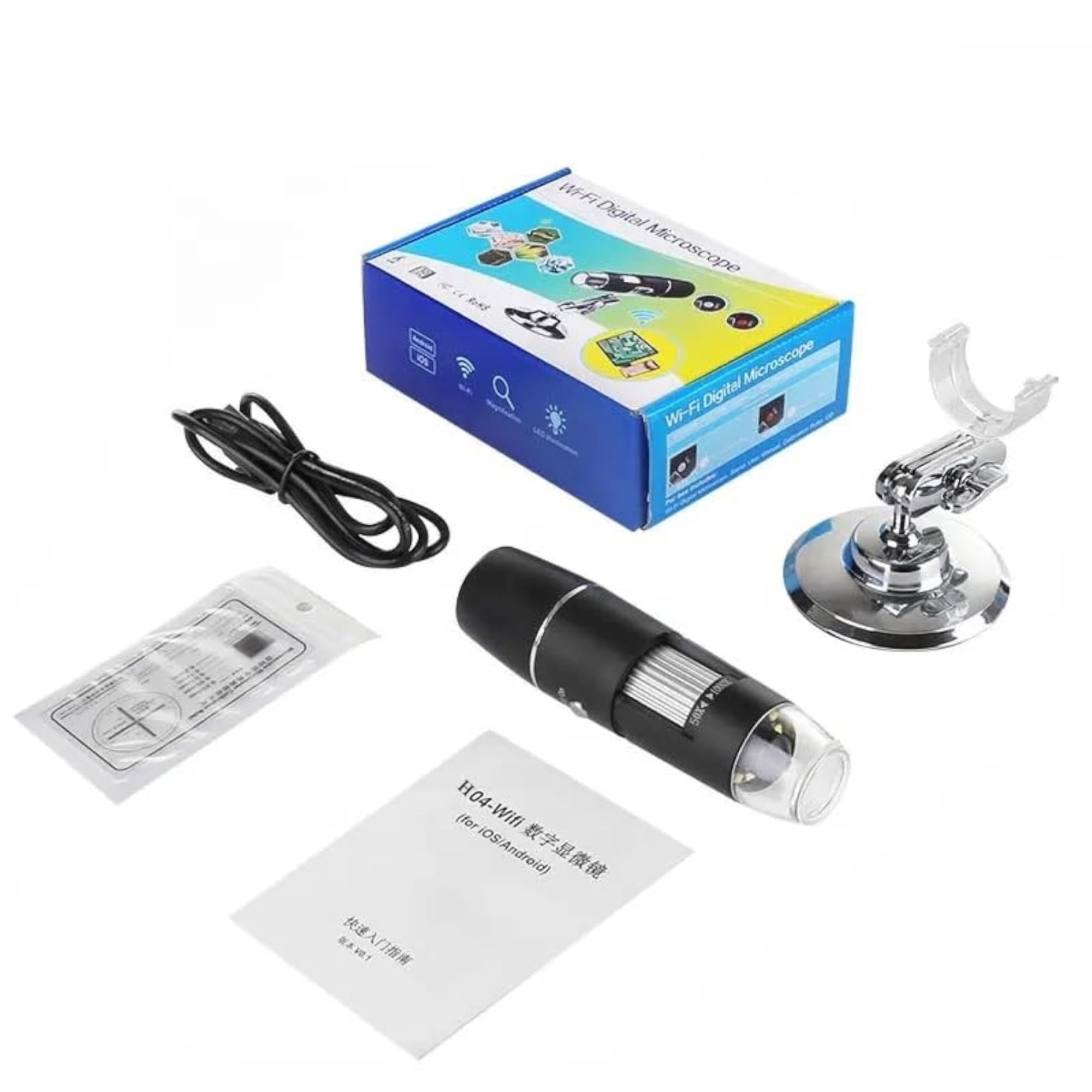 1000x Digital Microscope with Adjustable Brightness