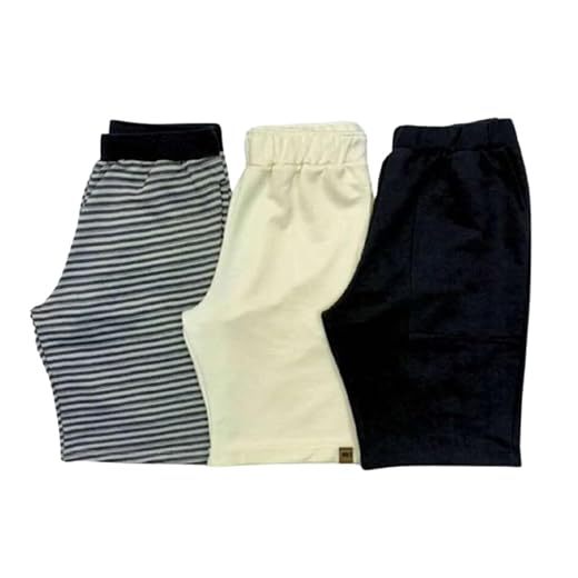 Kit 3 Bermudas Menino Infantil/Juvenil Moletinho Premium