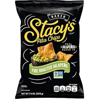 UPC 028400321495 product image for Stacy's Fire Roasted Jalapeno Pita Chips, 7.33 Oz (B014BCG35I) | upcitemdb.com