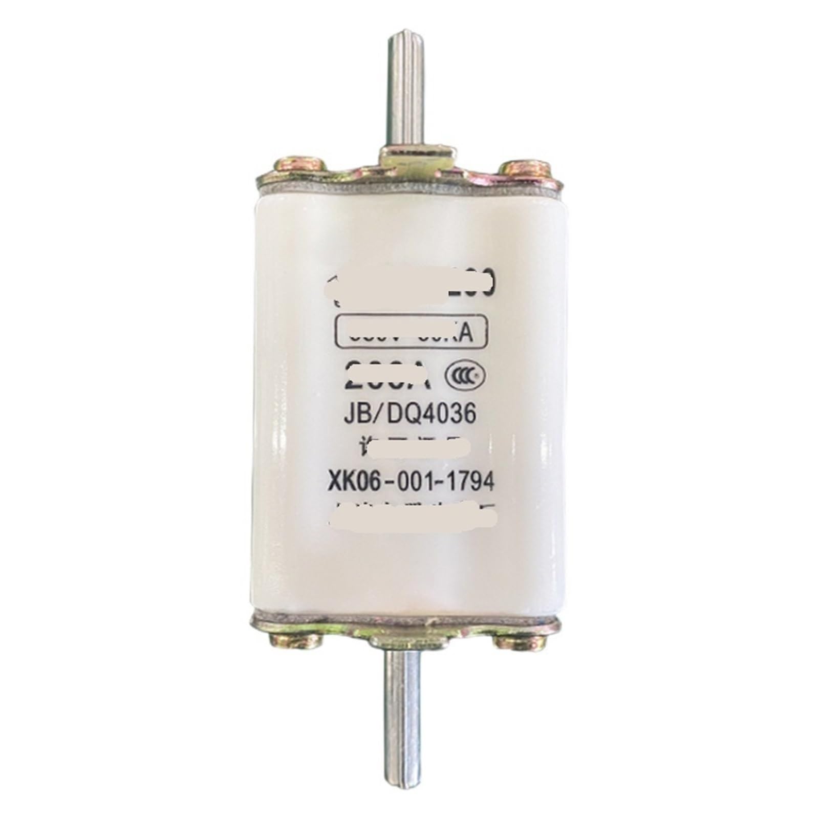 Fusible RT0 couteau carré 125A cartouche céramique 380V triphasé