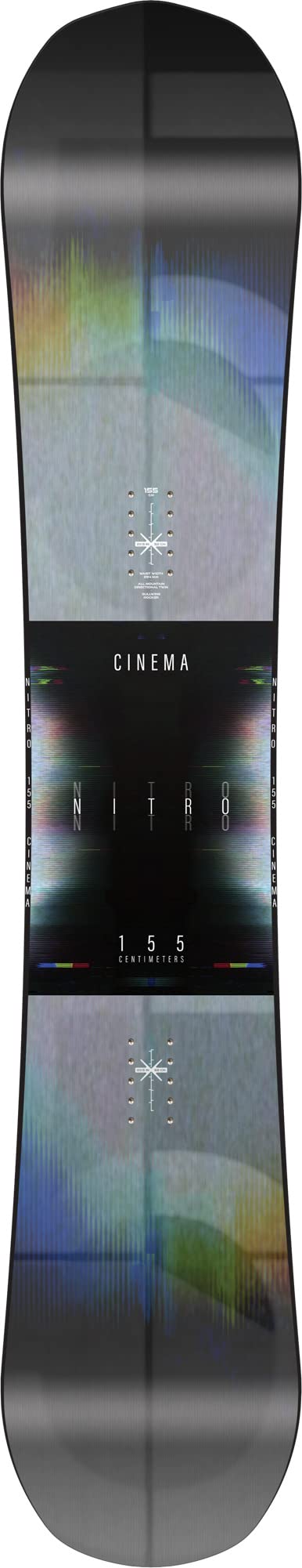 Nitro Snowboards Herren Cinema BRD ´23, Allmountainboard, Directional Twin, Gullwing Rocker, All-Terrain, Progressive