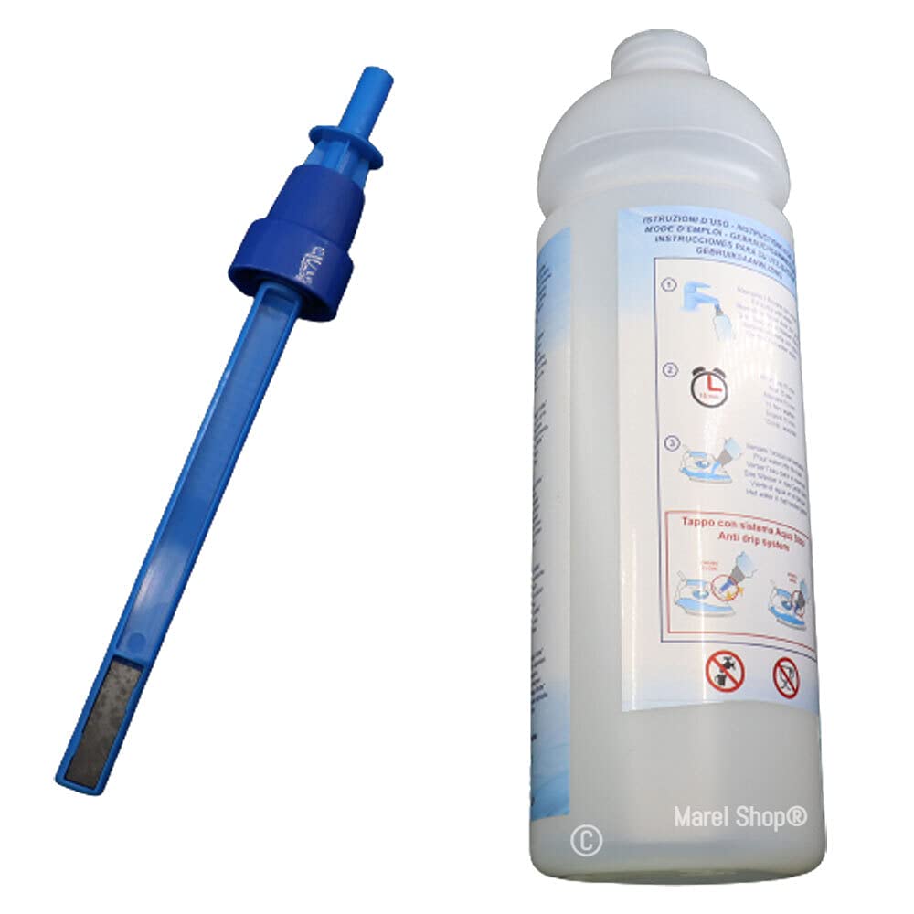 Marel Shop® - Bottiglia Dosatore Acqua Anticalcare con Sistema Antisgocciolamento compatibile con Ferri da Stiro