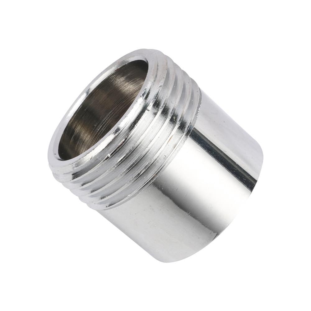 Adaptador reductor recto de latón con rosca hembra de 1/2" a rosca macho de 3/4" G1/2 G3/4 para grifo de lavadora.