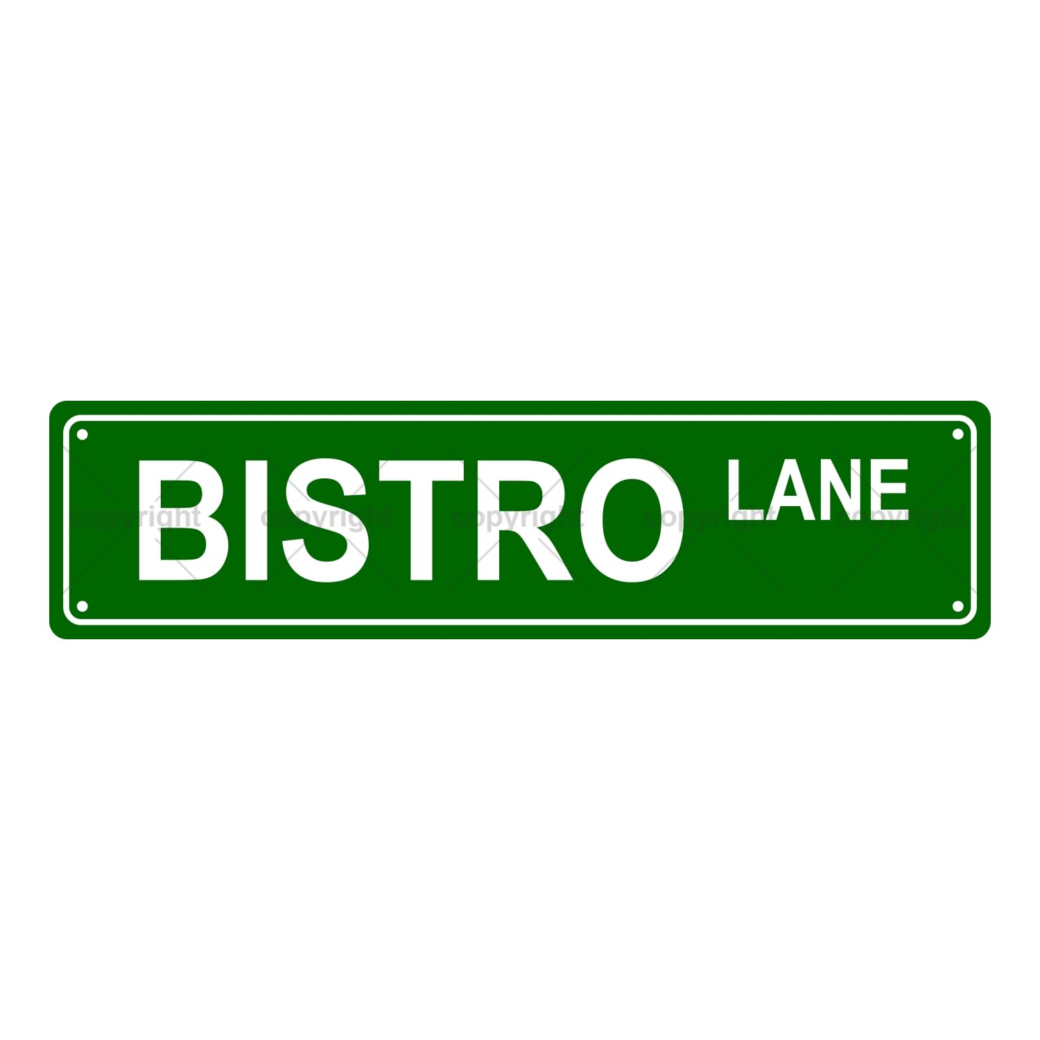 Bistro Lane Space Metal Tin Street Sign Bar Cafe Garage Cave Home Room Wall Bathroom Farmhouse Garden Porch Patio Decor,4x16 Inch
