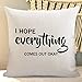 'I Hope Everything Come Out Okay' poduszka lniana poszewki na poduszki burrito poszewka na poduszkę w kształcie litery U gładka klasyczna bajka "Get Well" 56 x 55 cm