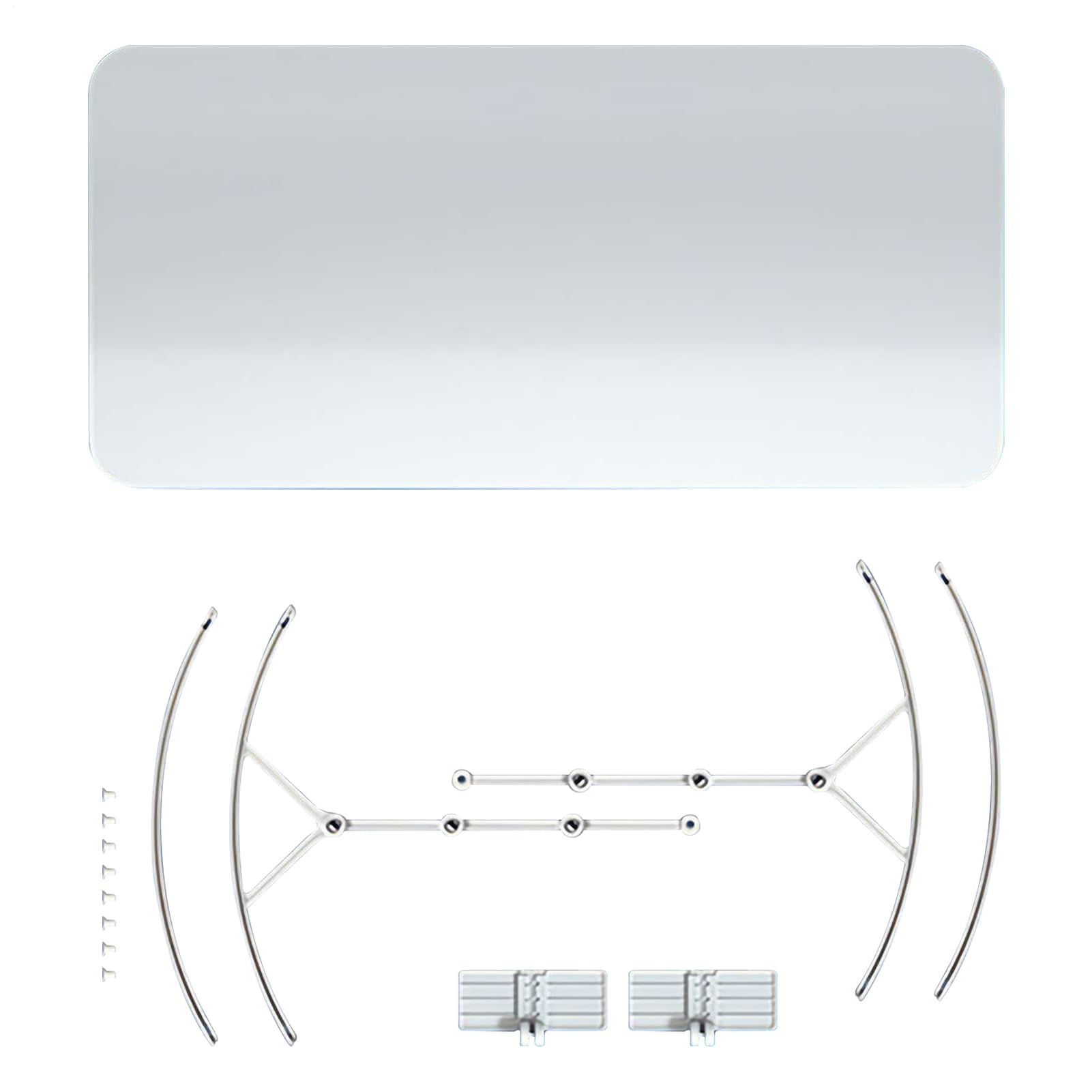 Aire acondicionado de ventana ajustable, guía de aire anticondensación para inquilinos, ideal para sala de estar y dormitorio, solución perfecta para el verano