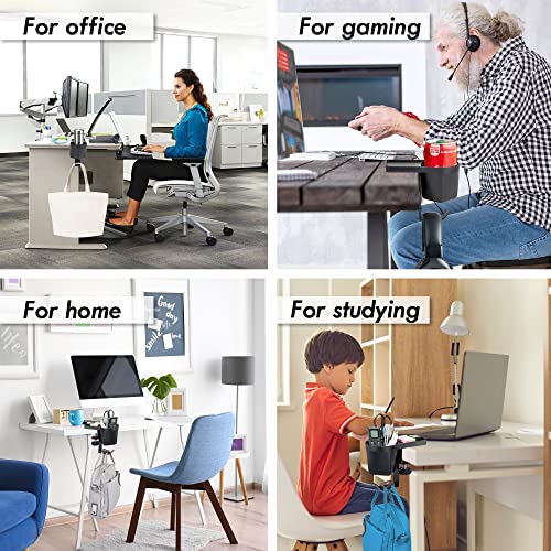 Max Smart Ergonomic Small Clamp On Keyboard Tray And Clamp On Cup Holder #TOP5