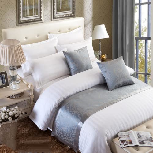 Hotel Bed Runners Bufandas Colcha Protección Cama Manta Decorativa Decoración De La Bufanda Del Lecho Del Hogar De La Cubierta De La Cama Para El Dormitorio Para Cama Individual Doble Queen King Size Cover