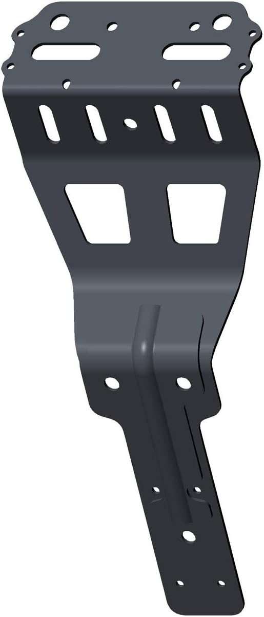 Polaris ATV Seat Back Support Weld, Medium Gloss Black, Genuine OEM Part 1020037-067, Qty 1