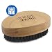 BEARD KING - Beard Brush for Men - Wild Mixed Boar Hairs for Fast Easy Grooming - Step Up Your Beard Styling & Maintenance - Facial Hair Comb - Made From Solid Wood