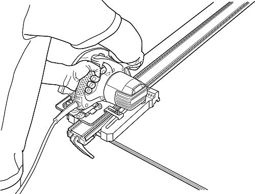 Bora WTX Clamp Edge 4 Pc. Set, 50” + 24” Clamp Edges + 50” Extension + Saw Plate 543410 - Thumbnail 5
