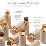 Ogee Sculpted Complexion Foundation Stick (Aspen 1.0W - Fair, Warm Undertones) Full Coverage Foundation Makeup - Instantly Balance & Even Complexion - 70% Organic Ingredients - Image 5