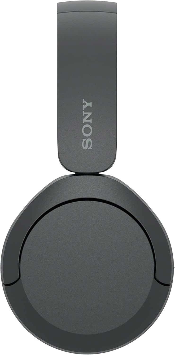 Sony WH-CH520 - Casque Bluetooth sans Fil, Multipoint, Micro intégré - jusqu'à 50 Heures d'autonomie et Charge Rapide - Noir