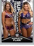 2020 Topps WWE Women's Division Superstar Transformations #ST-6 Charlotte Flair Official World Wrestling Entertainment Trading Card in Raw (NM or Better) Condition