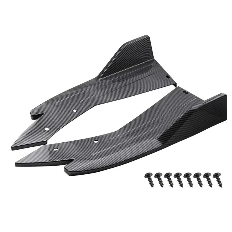 Difusor parachoques trasero Infiniti Q50 Q60 Q70 coche spoiler canard winglet 48cm
