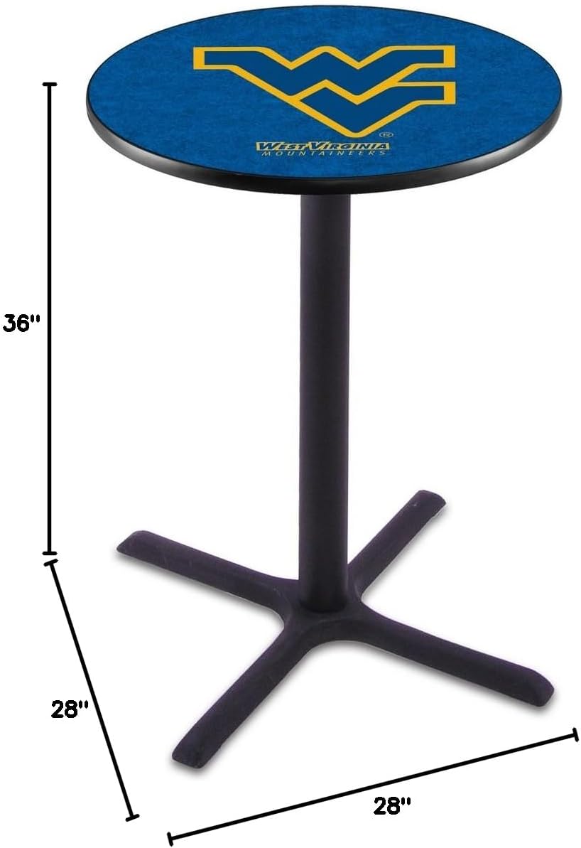 Holland Bar Stool Co. L211-36" Black Wrinkle West Virginia Pub Table