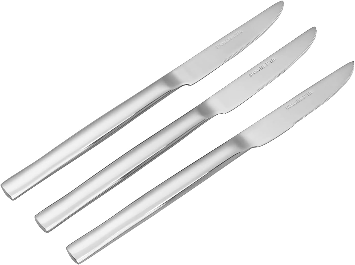 Begale Zerdyne 12Piece Kitchen Steak Knife, Stainless