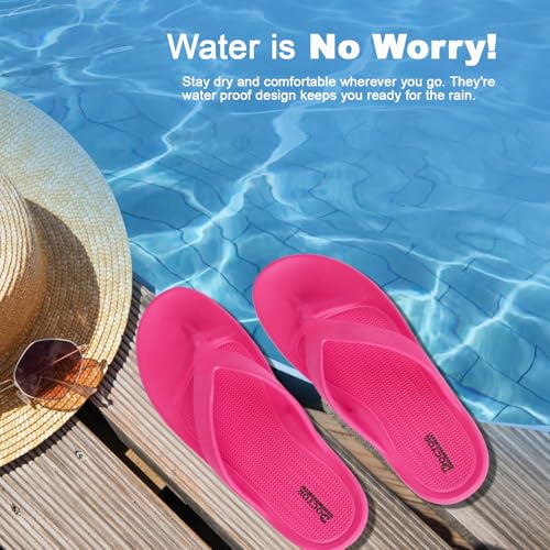 Image of DOCTOR HEALTH SUPER SOFT Stylish Ultra Soft Slippers with Cushion | Comfortable, Premium and Bright Colorful Flip Flops | Lab Tested Cushion and Bounce | Cushioned Footwear | Trendy Women Slippers
