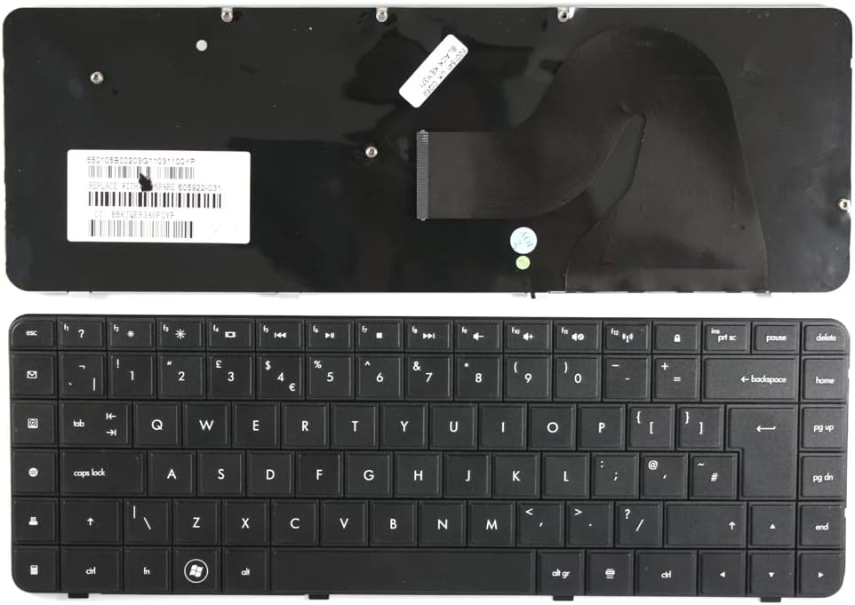 HP G62 Black UK Layout Replacement Laptop Keyboard
