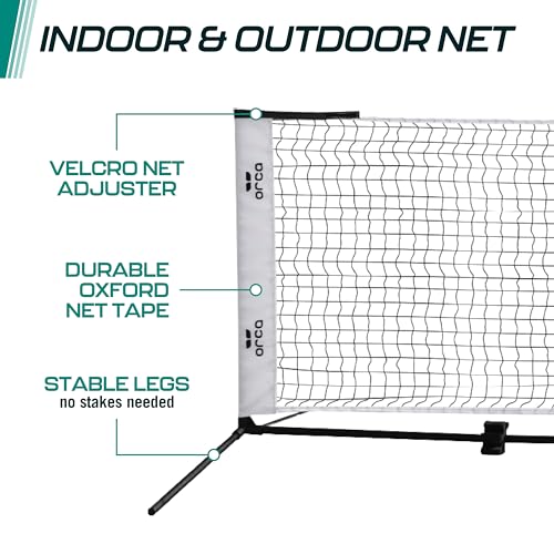 Image of Orca Pickleball Nets Multiple Styles, Full Court and Half Court Sets, Perfect for Indoor and Outdoor Pickleball Games