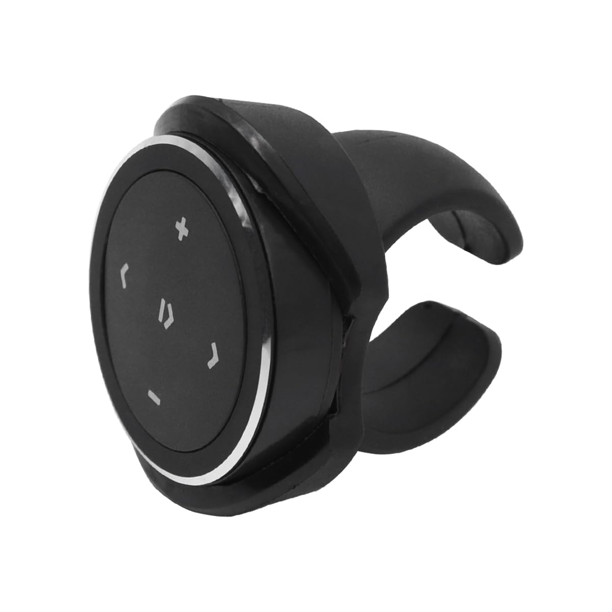 POFET Telecomando al volante Telecomando Bluetooth Bluetooth 4.0 Otturatore Controllo remoto della riproduzione musicale Supporto per assistenti vocali Compatibile con iOS e Android