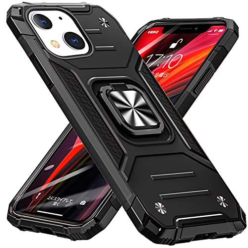 iPhone 13 Mini p P[X Ot PC+TPU čRMILW擾 Ռz ϏՌ ACtH 13 ~j p Jo[ h~ X^h@\ d\ ho ^ y ̌^ 360x] SʕیJo[ ACtH 13 M