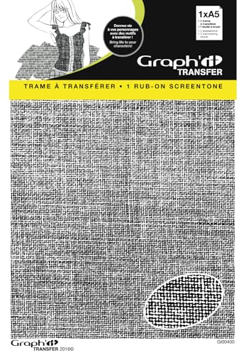 Graph'it Manga Weft A5 - Pattern 1