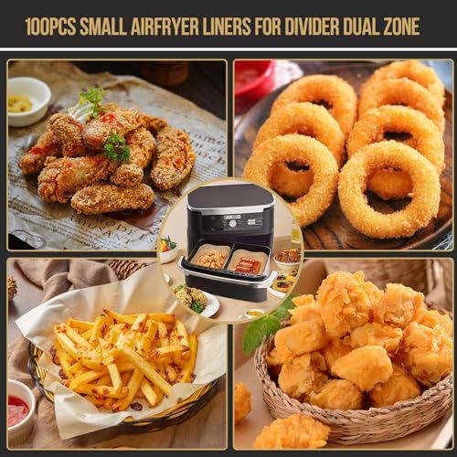 Image of 150PCs Air Fryer Liners Compatible with Ninja DZ071 7QT /Ninja AD600CO 11QT