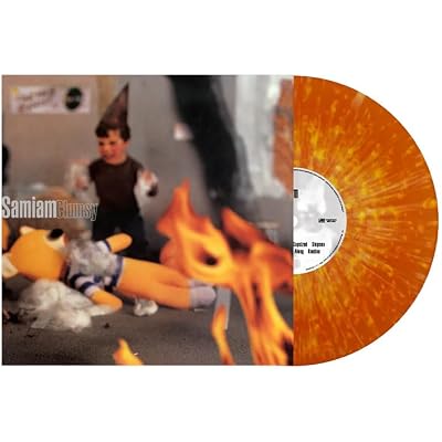 Clumsy Orange with Yellow Splatter Vinyl LP/200, Samiam