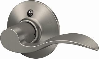 Schlage F170ACC619RH Accent Right Hand Dummy Lever, Satin Nickel