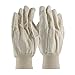 Cotton / Polyester Double Palm Glove with Nap-in Finish - Knitwrist 92-918PC, (20)
