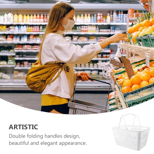 Panier de rangement en plastique pour optimiser les petits espaces - 8
