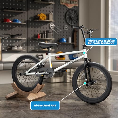 67i Boys BMX Bike 18/20 Inch Ages 8-12 Kids Bicycle with