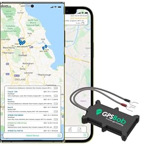 GPSBob Rastreador GPS con cable, Plug and Play, 5 años sin más pagar