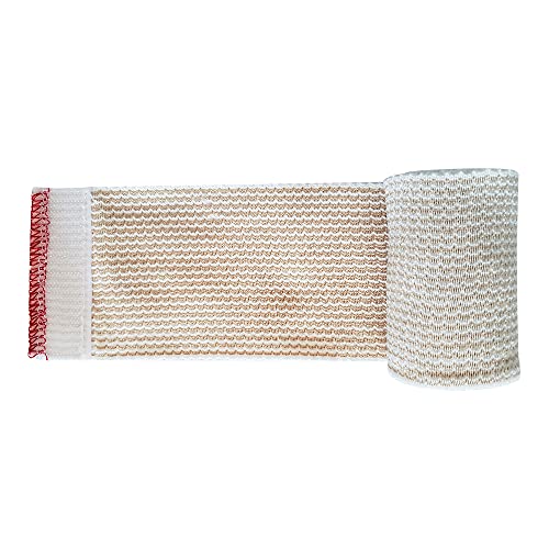 3-Inch | Elastic Bandages By Spa Slender | Sports - Hook Loop Closure – Non-Latex - Compression - Injuries - Support | 2-Pack – Up To 15 Ft Stretched #TOP2