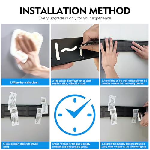 Perchero abatible de pared autoadhesivo para colgar sombreros y bufandas 8