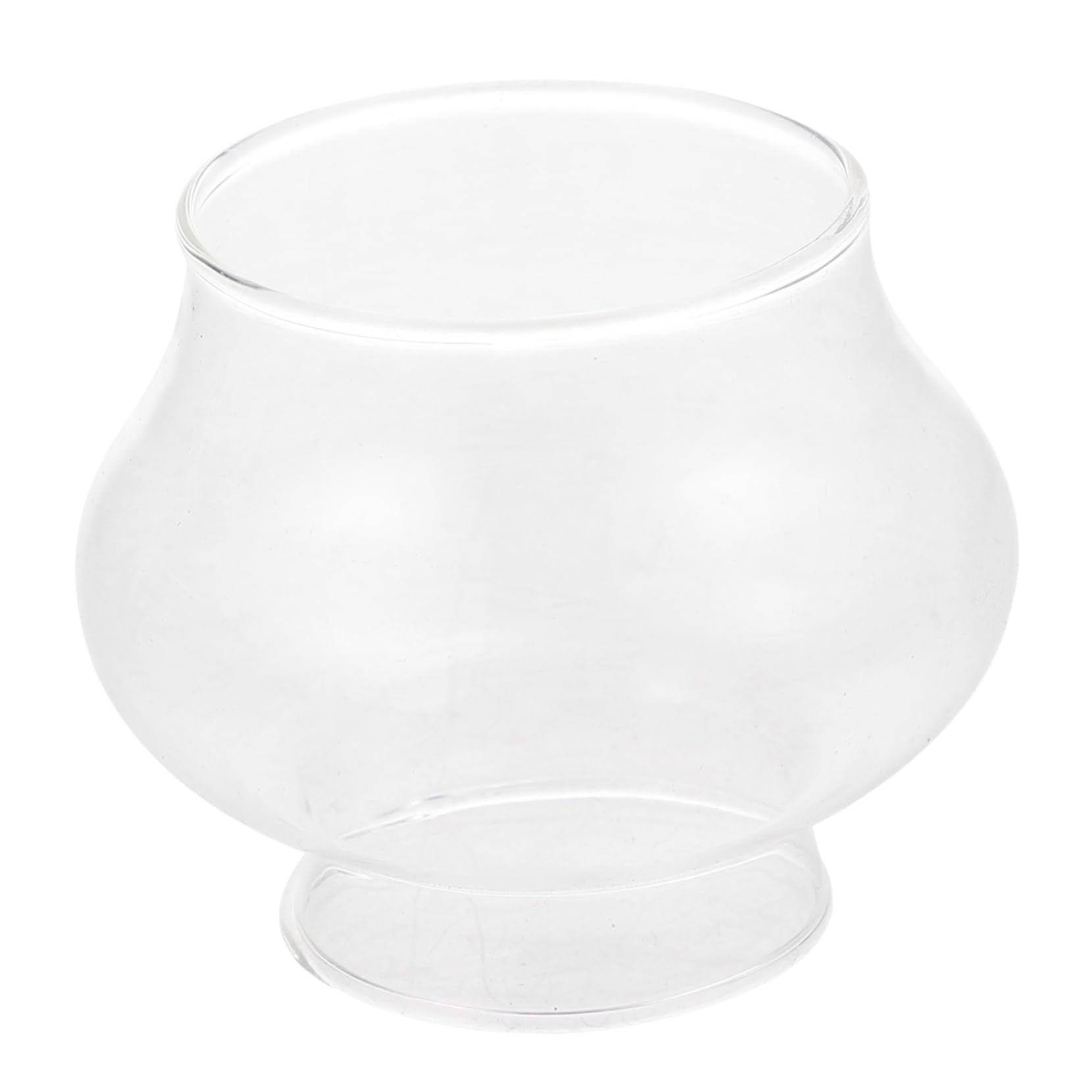 ULDIGI Heat-Resistant Glass Lamp Cover Easy to Install and Remove Lampshade for Kerosene and Oil Lamps Suitable for Home and Living Room Use