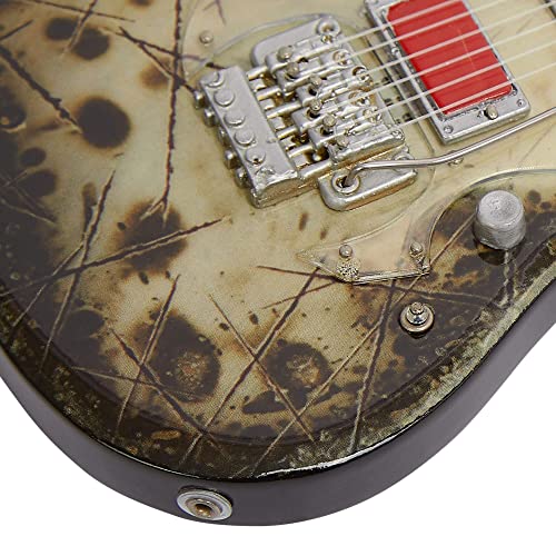 Richard Z. Kruspe (Rammstein) – Réplique de guitare miniature - Les Beatles, Paul McCartney, John Lennon, RIngo Starr, George Harrison Richard Z. Kruspe (Rammstein) – Réplique de guitare miniature – Image 5