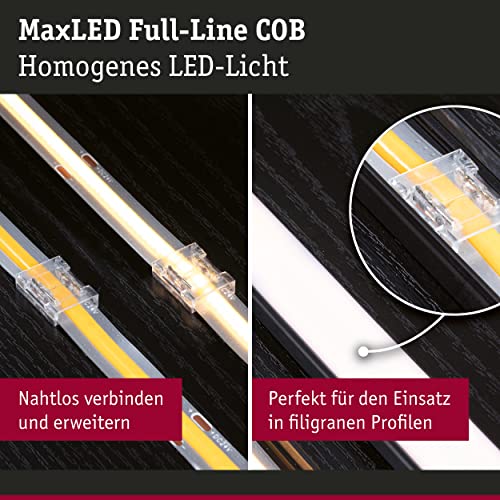 Paulmann MaxLED 71051 Accessory Connector Set Full-Line COB White Plastic, COB Connector - Image 2