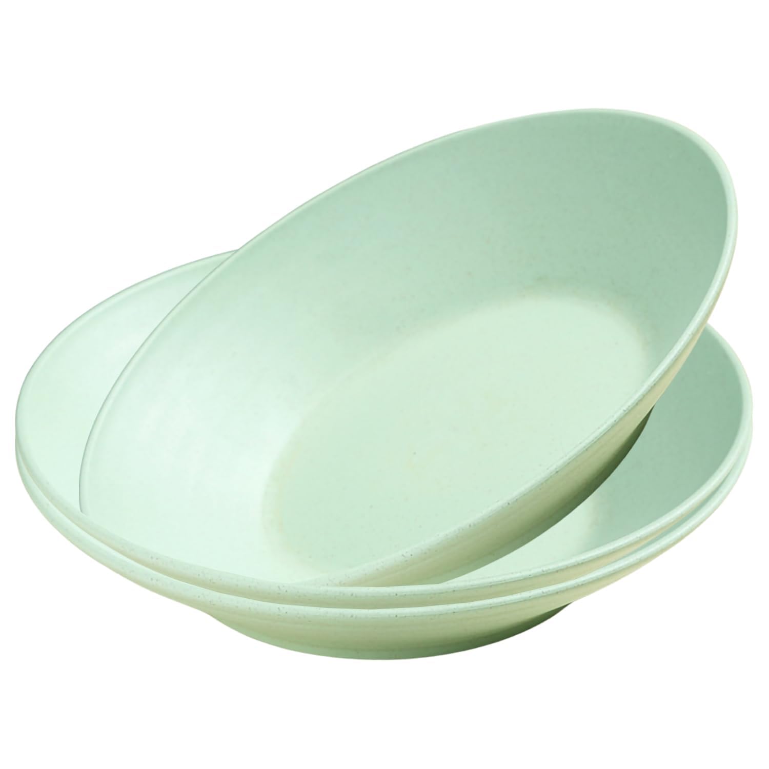 Wheat Straw Soup Bowls - Large Pasta Plates -10 Wheat Straw Soup Bowls - Large Pasta Plates -10