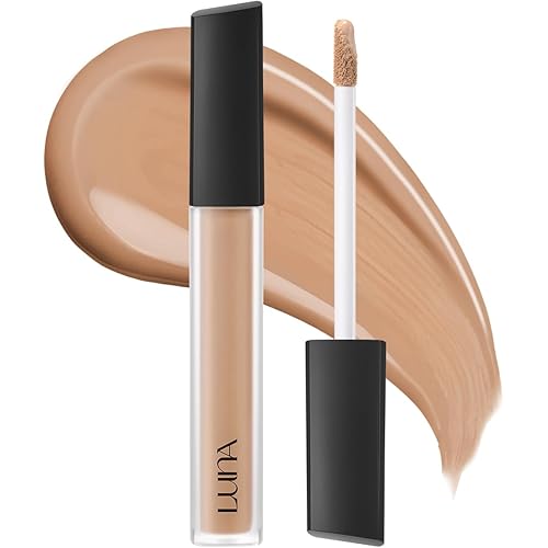 [NEW] LUNA Long Lasting Tip Concealer 26C | Moisturizing Liquid Type | Full Coverage for Dark Circles, Fine Lines & Redness | Korean Makeup, 0.26 oz